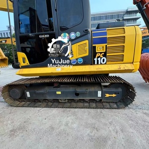Miniexcavadora Komatsu PC110 Original de Japón, 11 Toneladas, Usada, Fabricada en Japón, Komatsu 110 120 130 160 en Stock - Product Image 2