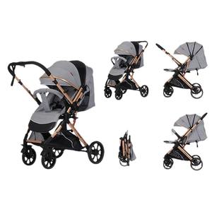 Poussette d'été portable ultra-légère pour enfants, <span class=keywords><strong>parapluie</strong></span> pliable avec grande roue arrière pouvant s'asseoir ou s'allonger - Product Image 5