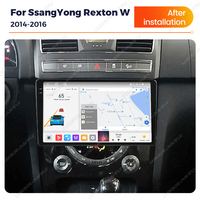 MEKEDE M7 7870 12 + 256G Android Car-play Auto AM GPS Navigation 8core Car Multimedia Player pour SsangYong Rexton W 2014-2016