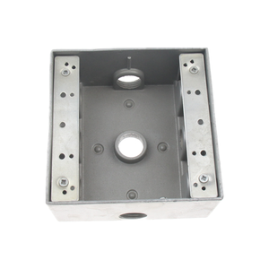 Hangzhou Ameo Factory 2-Gang 5 Holes With 1" Weatherproof Box