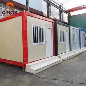 บ้านคอนเทนเนอร์สำเร็จรูป Cbox เป็นมิตรกับสิ่งแวดล้อม เหมาะสำหรับห้องเรียน อาคารเรียนแบบโมดูลาร์ บ้านพักชุมชนสำหรับบรรเทาภัยพิบัติ แบบประกอบสำเร็จ - Product Image 4