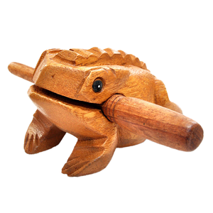 Rana de Madera Hecha a Mano, Tallado Decorativo, Recuerdo al por Mayor, Escultura de Madera Grabada - Product Image 4