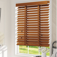 Persianas Venecianas de Plástico, Inalámbricas y con Cable, de Vinilo, Blancas, Hechas a Medida, para Interiores, Baños y Cocinas, Fáciles de Limpiar