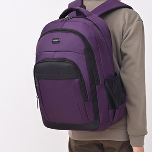 Laptop <b>Backpack</b> For Teenagers 16 Inch Solid Color Lightweight Daily Commuting Business Use - Product Image 4