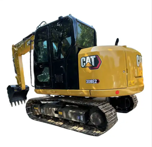 Excavatrice CAT 308E2 d'occasion du Japon, originale, 8 tonnes Caterpillar, 2019 ans, mini pelleteuse d'occasion, bon marché, Cat 308 308E, en stock - Product Image 1