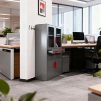 Armoire modulaire personnalisée OEM neuve, armoire à neuf portes, armoire minimaliste moderne, casier pour employés