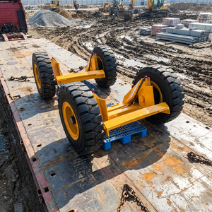 Transporteur à chenilles robuste en acier au carbone et fonte ZIZHU 30 tonnes TAE30-800C |   Système <span class=keywords><strong>de</strong></span> relocalisation d'équipements <span class=keywords><strong>de</strong></span> construction - Product Image 4