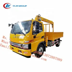 การออกแบบใหม่ที่ถูกที่สุด<span class=keywords><strong>6</strong></span><span class=keywords><strong>ล้อ</strong></span> Jac 3.2ตันก่อสร้างมินิกว้าน<span class=keywords><strong>เครน</strong></span>ติดตั้งรถบรรทุกสำหรับขายร้อน - Product Image 1