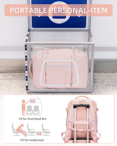 Sac à dos gonflable - Sac approuvé pour les vols avec de grands compartiments pour des voyages bien organisés et un usage quotidien - Product Image 6