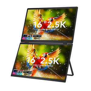 Giao Hàng Nhanh Chóng 16 Inch Chơi Game Máy Tính Xách Tay Màn Hình Extender 2.5K QHD Màn Hình Di Động Cho Win/Mac Máy Tính Xách Tay Máy Tính Chia Màn Hình - Product Image 1