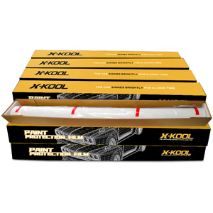 ฟิล์มหุ้มรถยนต์ TPU คุณภาพสูง New Vision <span class=keywords><strong>Vkool</strong></span> หนา 6.5 มิล โปร่งใส ไม่มีฟองอากาศ กาวนำเข้า ไม่เหลือง สติ๊กเกอร์ติดรถยนต์ - Product Image 1