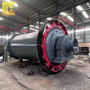 מטחנת כדורים יעילה במיוחד 2100*4500 לטחינת צמנט עם מנוע AC, משאבה עם מיסבים, תפוקה של 13-24 טון/שעה, מטחנה יבשה רציפה - Product Image 3