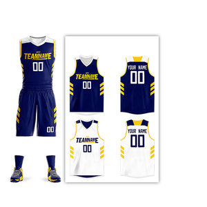 Thời Trang Chuyên Nghiệp Tùy Chỉnh Tên Nhanh Khô Bóng Rổ Jersey Cho Nam Giới - Product Image 1