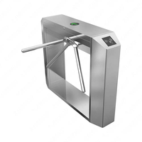 Porte intelligente de tourniquet de trépied de contrôle d'accès automatique de l'acier inoxydable 304 pour le gymnase