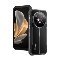 Téléphone robuste 5G F109 Android 14, écran 6,745 pouces, processeur Dimensity 6300, 8 Go de RAM, 256 Go de stockage, batterie 10600 mAh, NFC, téléphone portable mondial Fossibot