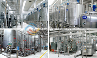 10 t/h Pasteurisateur de lait/yaourt Machine Uht Machine de pasteurisation de lait Uht Ligne de production de lait Uht Machine à vendre