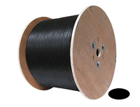 Kabel Luar Ruangan UTP CAT5E RJ45 Solid 8-Konduktor Tembaga untuk Penanaman Langsung (Berisi Gel)