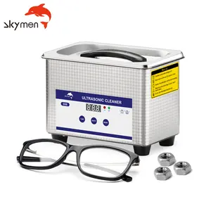 Skymen limpador ultrassônico, equipamento de banheiro ultrassônico com pequenas peças, limpador, digital, jp-008 800ml, 35w