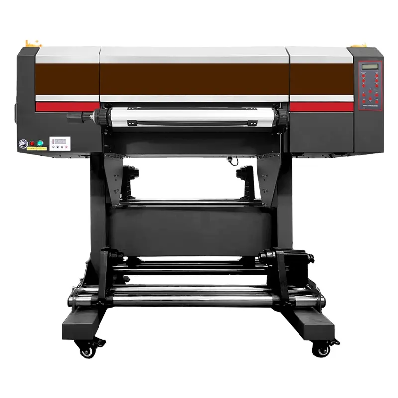 Titanjet UV DTF printer equipped with four Epson print heads suitable for tea cans wine bottles glasses etc
