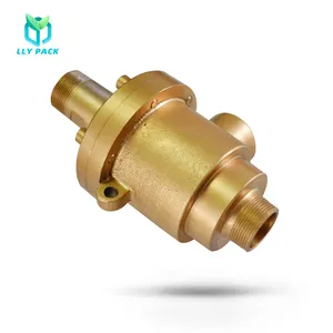 High Temperature Rotary Joint Cast Iron Pipe Steel Shell Steam Rotary Joint For Corrugated Cardboard Line