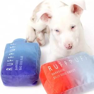 Mainan Kunyah Anjing Plush Interaktif Ramah Lingkungan New Ruff Puff, Tahan Lama, Anti Gigit, Bersuara - Product Image 4
