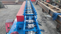 Rouleau de coffrage de porte d'obturation de matière première de lamelle formant la machine pour le Brésil