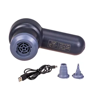 New Products 2021 Factory Supply Good Price USB Connected Rechargeable Air Pump for Mattress, Air Bed Pillow Cushion Inflator