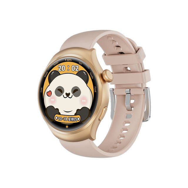 OEM Fashion G4 Pro 1.28Inch Round Heart Monitoring Android Watch for Man Women Sports Mode Translation Waterproof Smart Watch