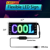 Écran d'affichage à LED étanche pour l'extérieur Mini module à LED couleur RVB Affichage portable personnalisé