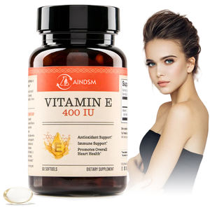 Cápsulas de Gel Suave con Vitamina E para el Apoyo Inmunológico, Beneficios de la Vitamina E, Promueven la Salud General, OEM/ODM - Product Image 1