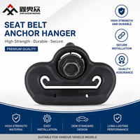 Gancho Guía para Cinturón de Seguridad de Metal Estampado, Resistente a la Corrosión, para Modificación Interior de Automóviles