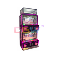 CGW GOOD PROFIT Mega Mini Machine à griffes Machine à saisir Multi Players Mini Crane Game Machine Euro/Europe/Australie Claw Arcade