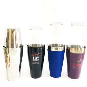 Shaker à cocktails en acier inoxydable de 850 ml avec couvercle en silicone pour Italie Speyburn <span class=keywords><strong>Speyside</strong></span> Springbank St Magdalene St.George - Product Image 1