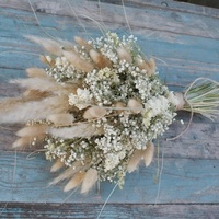 Herbe de la Pampa Naturelle Séchée, Style Bohème Rustique, Décoration d'Intérieur pour la Saint-Valentin, la Fête des Mères, Pâques, Noël