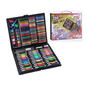 150pcs drawing sketching colored pencil art set painting kit for kids