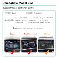 8 "Carplay AI Box Android Auto Module pour Land Rover Sport Jaguar Mmb sans fil Apple Carplay
