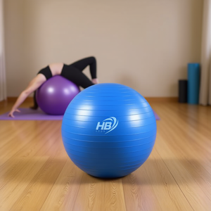 Pelota de Yoga Lisa de 65 cm y 800 g para tu Práctica - Product Image 2