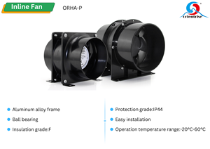 Ventilateur de conduit en ligne de 4 "[Efficacité énergétique et Compact] | <span class=keywords><strong>Extracteur</strong></span> de 100mm pour systèmes de climatisation et de ventilation - Product Image 2