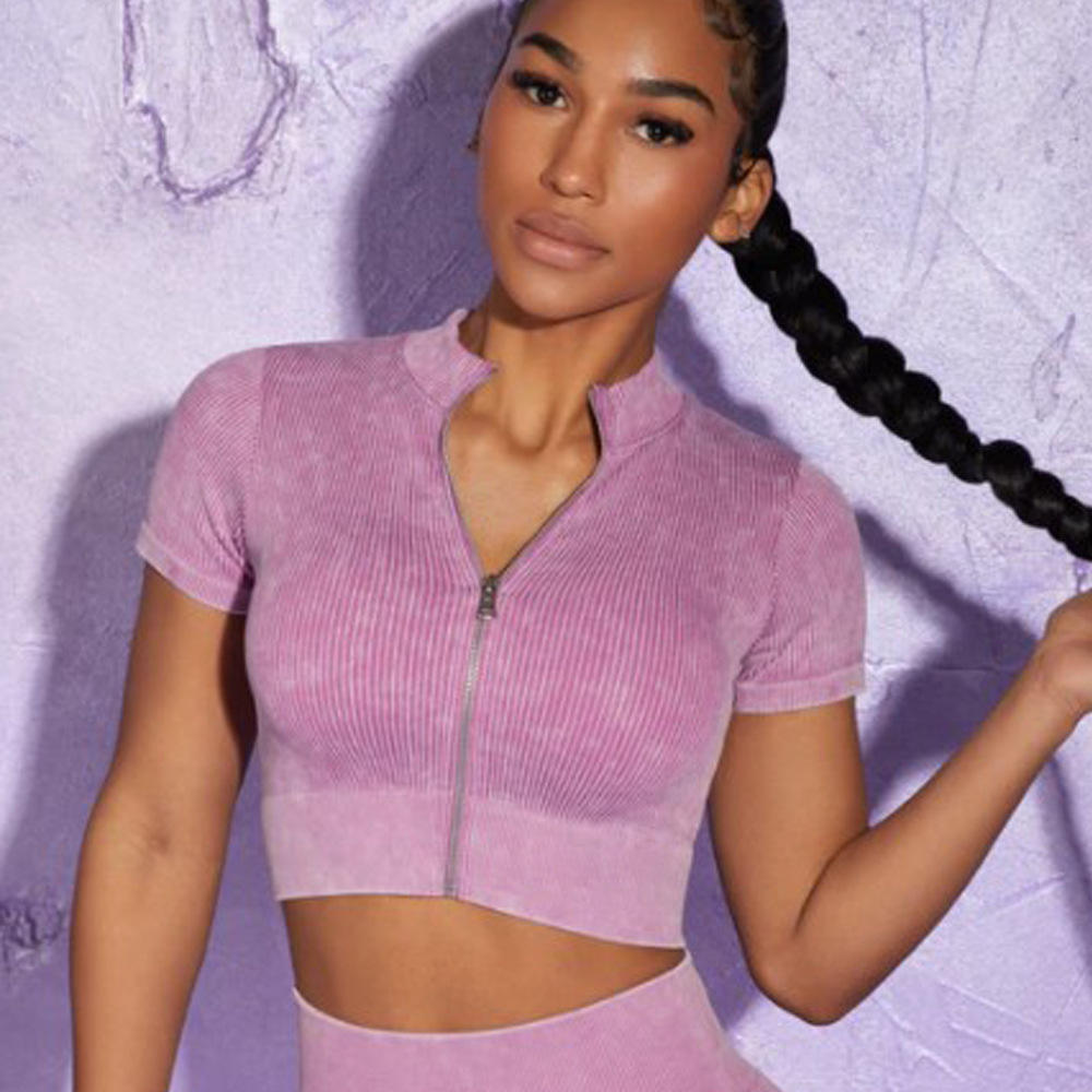 light pink short set