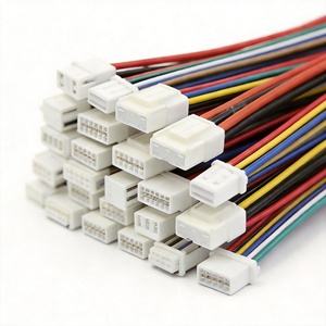 2/3/4/5/6Pin SM2.54 Kabel Harness Steker Penerbangan UL1007 Kabel Tembaga Berlapis Timah Berisolasi PVC untuk Terminal Industri LED Otomotif - Product Image 1