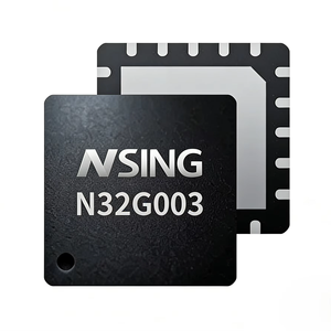 N32M016H8Q7 32-bit Arm Cortex-M0 MCU 64KB Flash 6KB RAM 40-QFN 1.8V-5.5V -40C to 105C N32 Series - Product Image 1