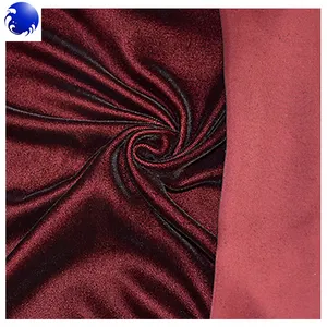 changzhou good quality two tone woven micro velvet 9000 velvet fabric latest for garment