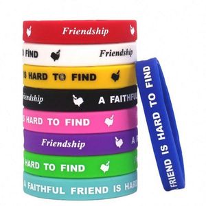 Pulsera de Amistad, Ecológica, Profesional, Personalizada con su Propio Logotipo, Pulsera de Silicona, Pulseras de Goma para Eventos - Product Image 1
