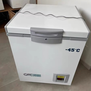 Petit congélateur domestique -65 degrés, basse température, profond, 218L, réfrigérateur horizontal ULT DW-65W218, congélateur à poisson, réfrigérateur - Product Image 5