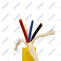 Câble sous-marin à flottabilité neutre à 2 conducteurs 3,0 mm² + 2 fibres monomodes, câble ombilical pour ROV jusqu'à 500 m de profondeur de travail, tension nominale 450 V