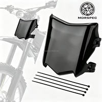 Plaque d'immatriculation MORSPEC RACING en plastique PP brillant, style Light Bee X Talaria Moto Cutz, pour accessoires de moto électrique Surron E Ride