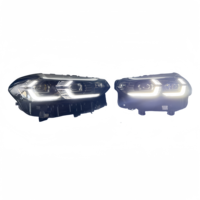 63115A1FB14 63115A1FB13 Convient pour BMW X3 G01, X4 G02 LCI 2022-2024, Phares LED noircis