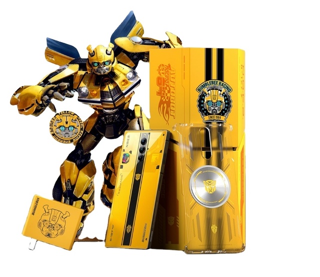 Original New Nubia Red Magic 8S PRO PLUS Transformers Edition Bumblebee Edition Special Edition 16GB+512GB 165W Fast Charging