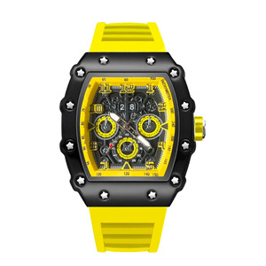 ZIDO <span class=keywords><strong>uomo</strong></span> orologio cronografo al quarzo cinturino in Silicone elegante cronografo orologio da <span class=keywords><strong>uomo</strong></span> al quarzo - Product Image 5