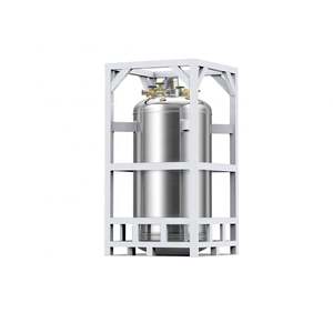 Solutions personnalisables Fiole de Dewar à forte étanchéité pour réservoir de stockage de liquide cryogénique à l'azote liquide DPL450 - Product Image 3